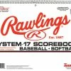 RAWLINGS SYSTEM-17 BASEBALL SCOREBOOK -Hot Sale Baseball Gloves Store 17SB 1
