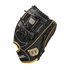 2021 WILSON A2000 H75 11.75" INFIELD FASTPITCH GLOVE -Hot Sale Baseball Gloves Store 1eadcb67ec34a047518bb7ab2d769d3d4b73878a WBW100207 2 A2000 IF H75 1175 Black Gold