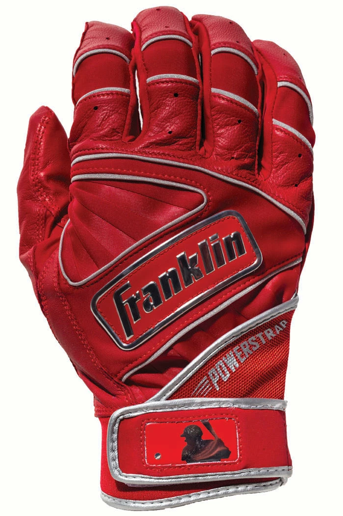 FRANKLIN POWERSTRAP CHROME BATTING GLOVES 7 FRANKLIN POWERSTRAP CHROME BATTING GLOVES - Image 5