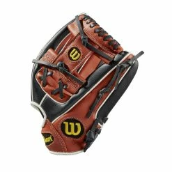 2021 WILSON A500 11.5" INFIELD BASEBALL GLOVE -Hot Sale Baseball Gloves Store 519a103aad9a5cf177052825a70b68a7dbf7cc43 WBW100148 2 A500 Baseball 115 White Black Copper