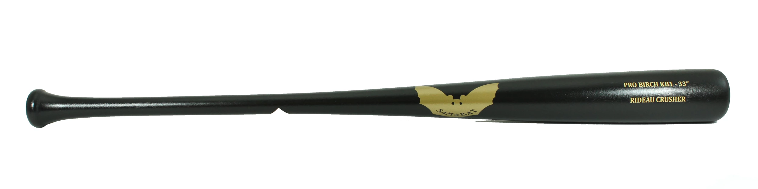 Sam Bat Birch KB1 - Stock / All Black (Gold) 3 Sam Bat Birch KB1 - Stock / All Black (Gold)