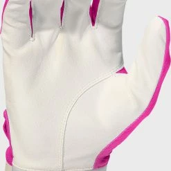 EASTON GIRL'S FUNDAMENTAL BATTING GLOVES -Hot Sale Baseball Gloves Store FUNDAMENTAL FASTPITCH A121237 WHPK Palm trans