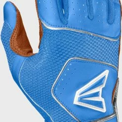 EASTON ADULT WALK-OFF NX BATTING GLOVES -Hot Sale Baseball Gloves Store WALK OFF NX Caramel Car Blue A121258 back