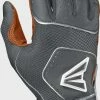 EASTON ADULT WALK-OFF NX BATTING GLOVES -Hot Sale Baseball Gloves Store WALK OFF NX Caramel Grey A121259 back