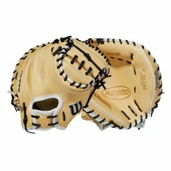 2022 WILSON A2000®DPCM 33" CATCHERS MITT -Hot Sale Baseball Gloves Store WBW100115 8 A2000 C DPCM 33 Blonde.png.high res