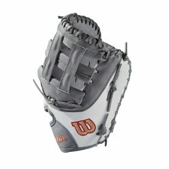 2023 WILSON A2000® FP1BSS 12.5” FIRST BASE FASTPITCH GLOVE -Hot Sale Baseball Gloves Store WBW100219 2 A2000 FP 1B FP1BSS 125 WhiteSS Gray Gold.png.high res