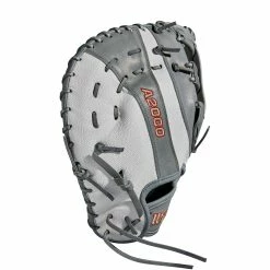 2023 WILSON A2000® FP1BSS 12.5” FIRST BASE FASTPITCH GLOVE -Hot Sale Baseball Gloves Store WBW100219 3 A2000 FP 1B FP1BSS 125 WhiteSS Gray Gold.png.high res
