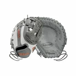 2023 WILSON A2000® FP1BSS 12.5” FIRST BASE FASTPITCH GLOVE -Hot Sale Baseball Gloves Store WBW100219 8 A2000 FP 1B FP1BSS 125 WhiteSS Gray Gold.png.high res