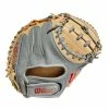2023 WILSON A2000® PF33 33" CATCHERS MITT -Hot Sale Baseball Gloves Store WBW100984 0 A2000 C PF33SS 33 GreySS Blonde.png.high res