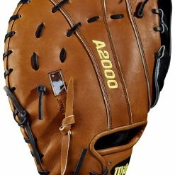 WILSON 2020 A2000 2013 12.5" FIRST BASE BASEBALL MITT -Hot Sale Baseball Gloves Store WTA20RB202013 BROWNBLACK SDEL
