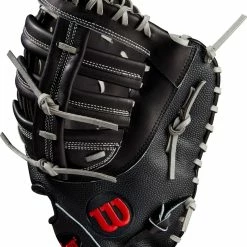 WILSON 2020 A2000 2820SS 12.25" FIRST BASE BASEBALL GLOVE -Hot Sale Baseball Gloves Store WTA20RB202820S S Black SDER