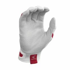 EASTON Z10 HYPERSKIN BATTING GLOVE -Hot Sale Baseball Gloves Store Z10HYPERSKINWHITERED large