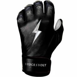 BRUCE BOLT 2021 YOUTH CHROME SERIES SHORT CUFF BATTING GLOVES WITH STORAGE BAG -Hot Sale Baseball Gloves Store bruce bolt premium pro chrome series short cuff batting gloves with storage bag black brucebolt 328664 1080x 3c106507 cb32 44c2 b04b c05c548ea567