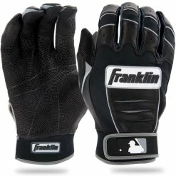 FRANKLIN CFX PRO BATTING GLOVES -Hot Sale Baseball Gloves Store cfx pro black gray