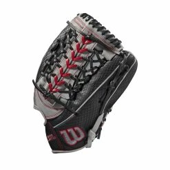 2021 WILSON A2000 PF92SS 12.25" PEDROIA FIT OUTFIELD BASEBALL GLOVE -Hot Sale Baseball Gloves Store d98985b13b223505fd4a4698c0657e9d98a82d7f WBW100110 2 A2000 OF PF92SS 1225 BlackSnakeSS Grey Red