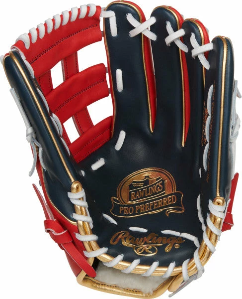 2022 RAWLINGS PRO PREFERRED 12.75" RONALD ACUNA OUTFIELD BASEBALL GLOVE 4 2022 RAWLINGS PRO PREFERRED 12.75" RONALD ACUNA OUTFIELD BASEBALL GLOVE - Image 2